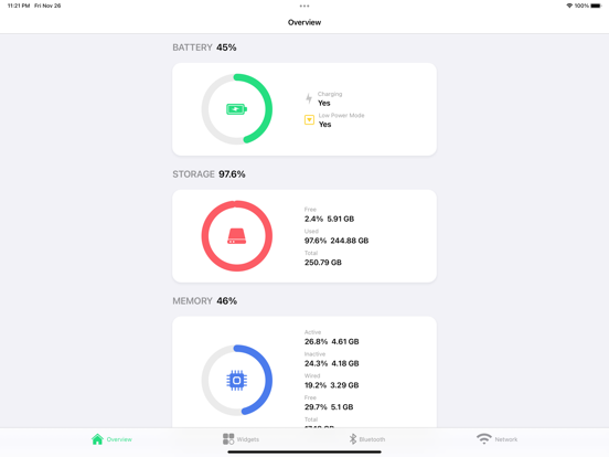 Battery Widget: CPU x Monitor screenshot 3