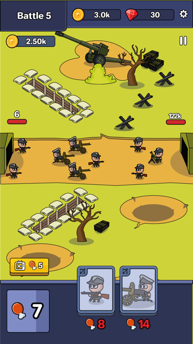 Battle Evolution: Tactical War screenshot 2