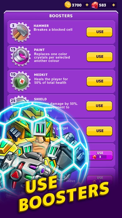 Battle Lines: Puzzle Fighter screenshot 1