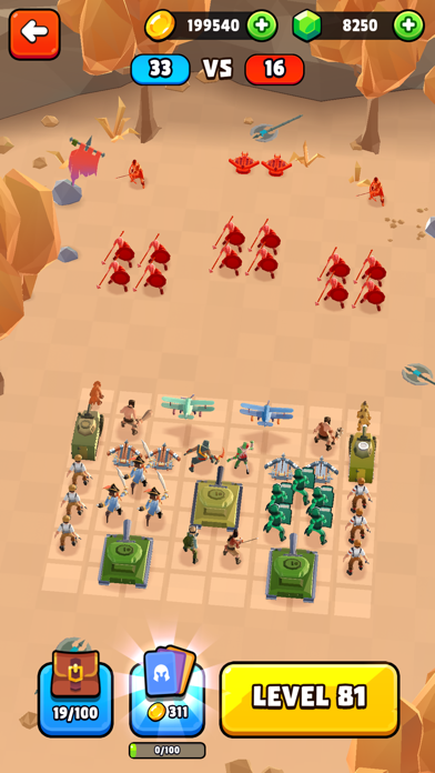 Battle Simulator: Idle Warfare screenshot 1