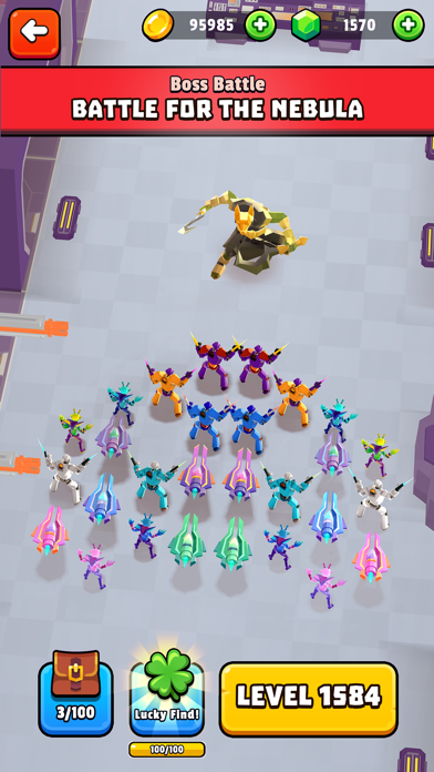 Battle Simulator: Idle Warfare screenshot 2