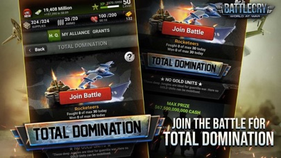 BattleCry: World War Game screenshot 1