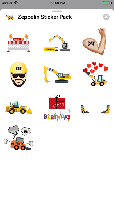 Baumaschinen Sticker Pack screenshot 1
