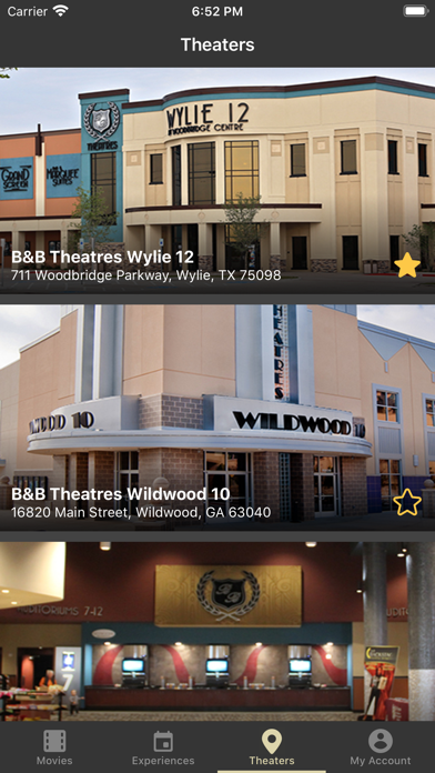 B&B Theatres screenshot 3