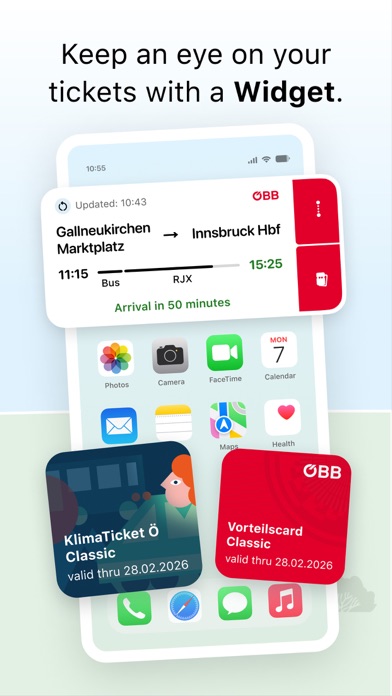 ÖBB Tickets screenshot 1