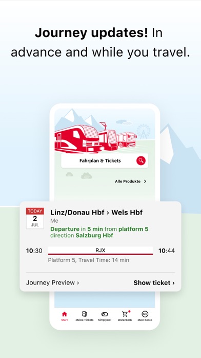 ÖBB Tickets screenshot 6