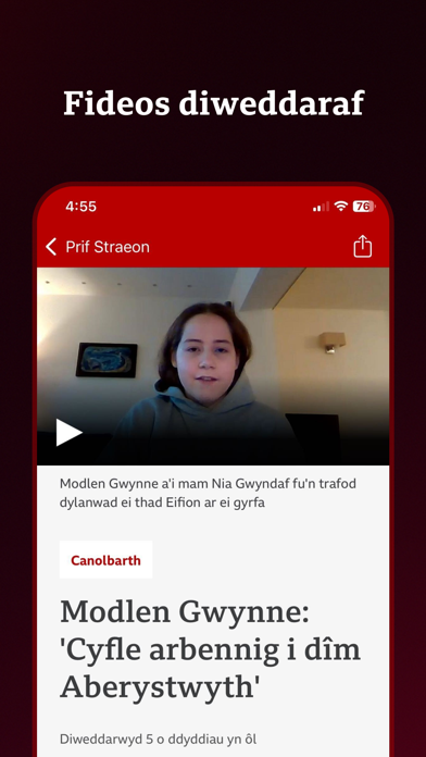 BBC Cymru Fyw screenshot 1