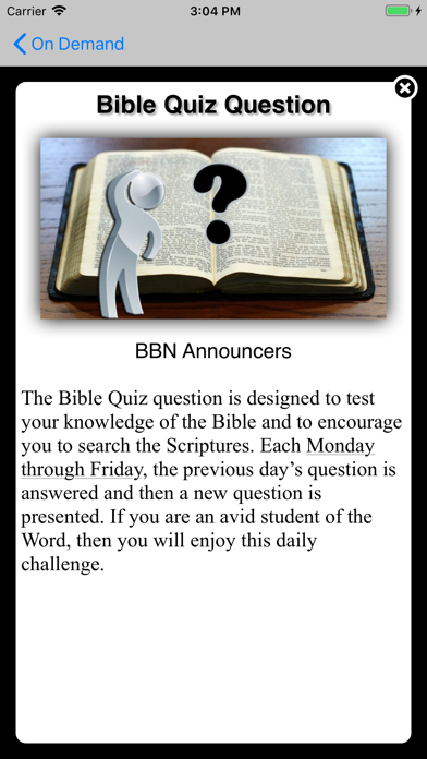 BBN - Christian Radio screenshot 1