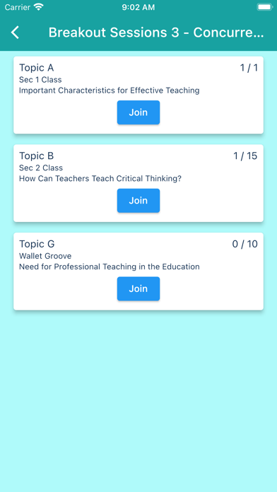 BBS Conference Apps screenshot 2