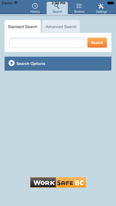 BC OHS Regulation screenshot 3