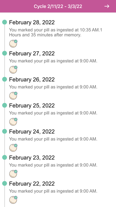 BC Pill Reminder screenshot 3