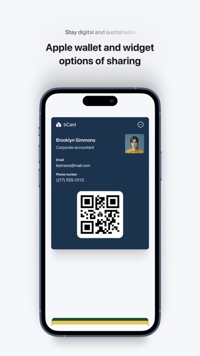 bCard: Digital Business Card screenshot 3