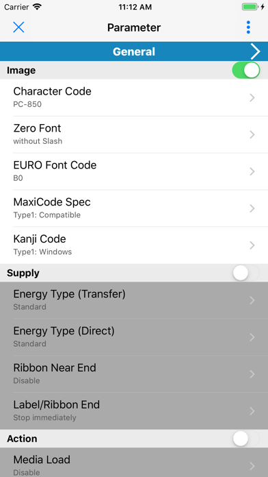 BCP Setting Tool screenshot 1