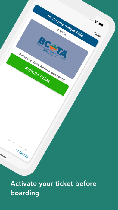 BCTA Mobile Ticket screenshot 1