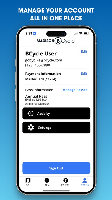 BCycle screenshot 1
