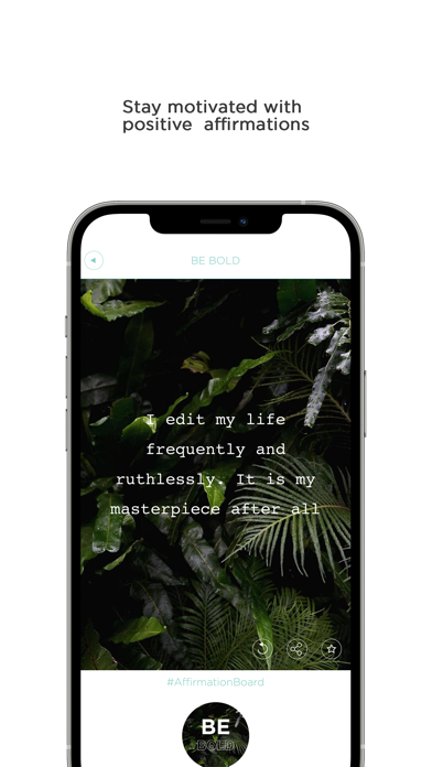 BE BOLD - Daily Affirmations screenshot 3