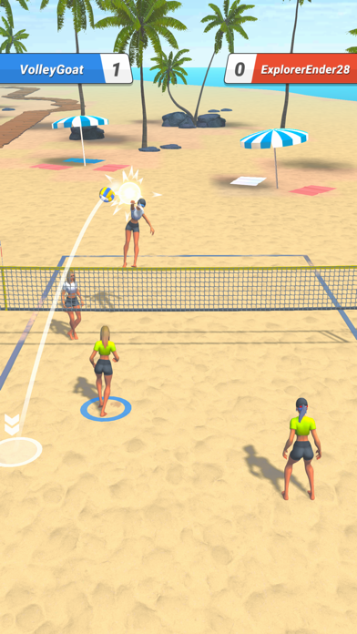 Beach Volley Clash screenshot 1