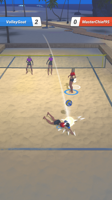 Beach Volley Clash screenshot 2
