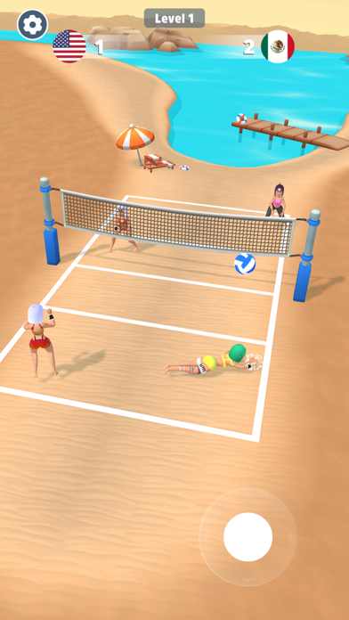 Beach Volleyball: Summer Games screenshot 1