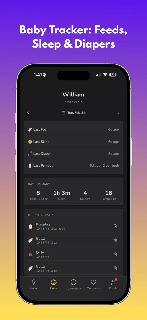 Beacon: Postpartum Support screenshot 1