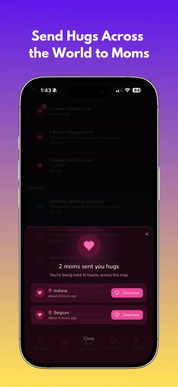 Beacon: Postpartum Support screenshot 2