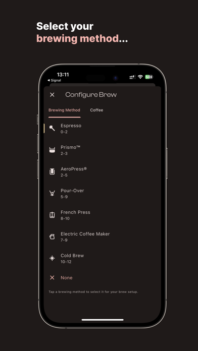 Beanie - Grind Size Finder screenshot 3