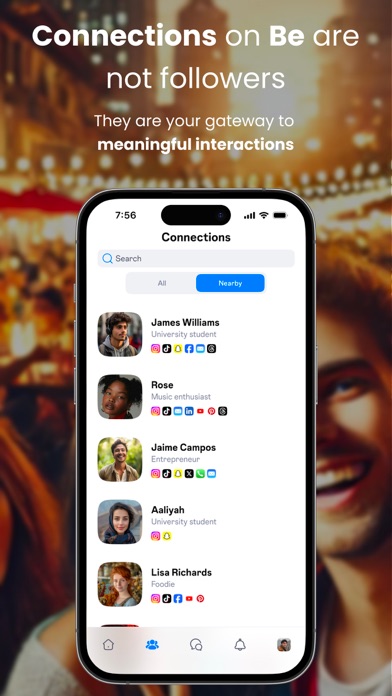 BeApp: Connecting People screenshot 3