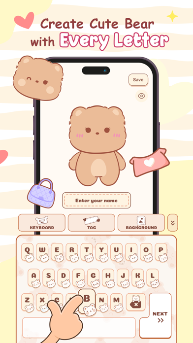 Bear Language Keyboard screenshot 4