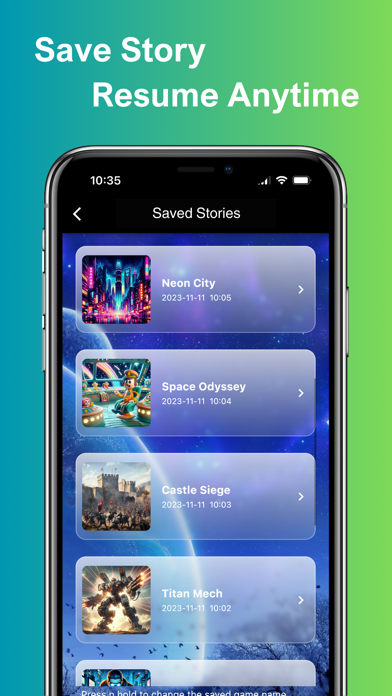 Beast AI: Visual Story Games screenshot 1