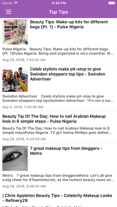 Beauty Makeup Tips: How To, Tutorials & Ideas screenshot 5