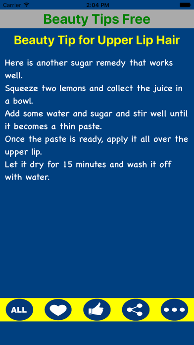 Beauty Tips Free screenshot 1