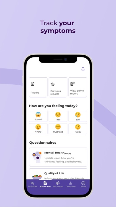 BeCare MS: Multiple Sclerosis screenshot 4