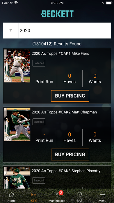 Beckett Mobile screenshot 4