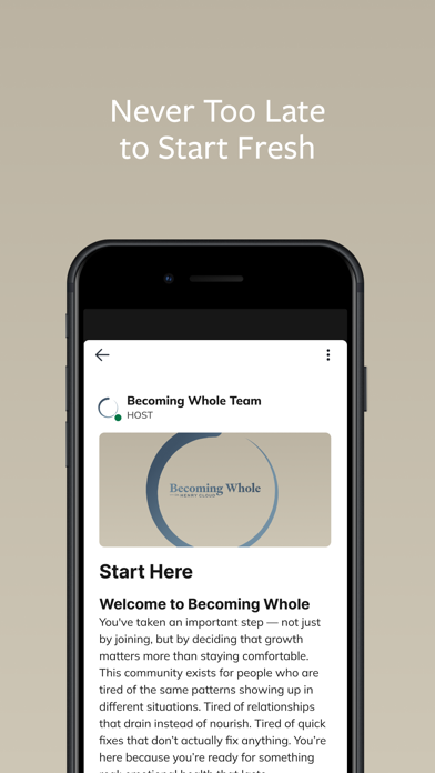 Becoming Whole screenshot 1