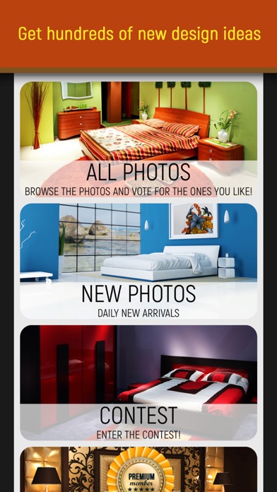 Bedrooms. Interiors design screenshot 3