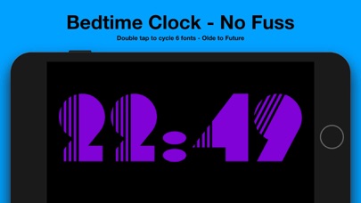 Bedtime Clock - No Fuss screenshot 1