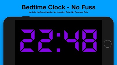 Bedtime Clock - No Fuss screenshot 2