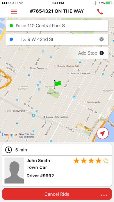 Bee Bee Car Service screenshot 1