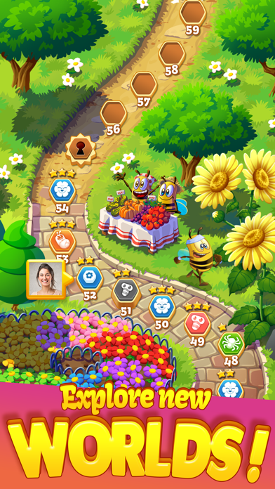 Bee Brilliant Blast screenshot 2