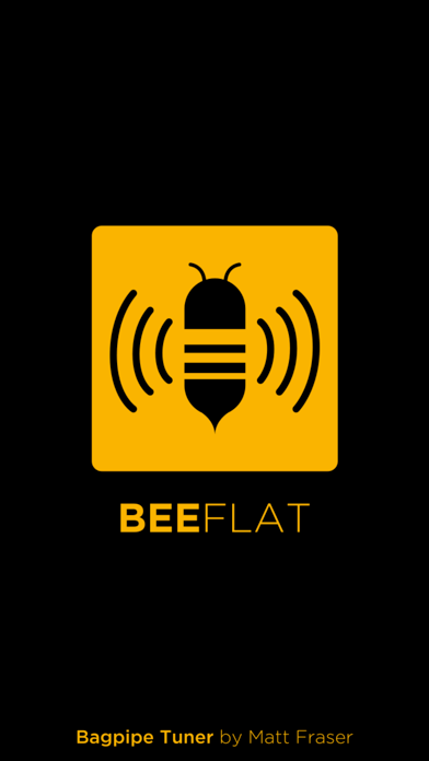 BeeFlat Bagpipe Tuner screenshot 1