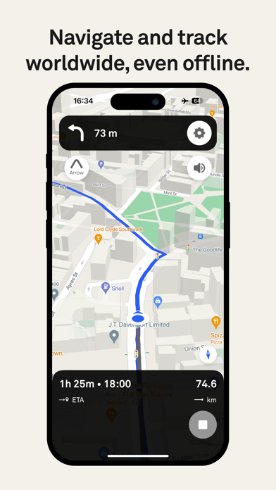 Beeline Bike Navigation screenshot 2