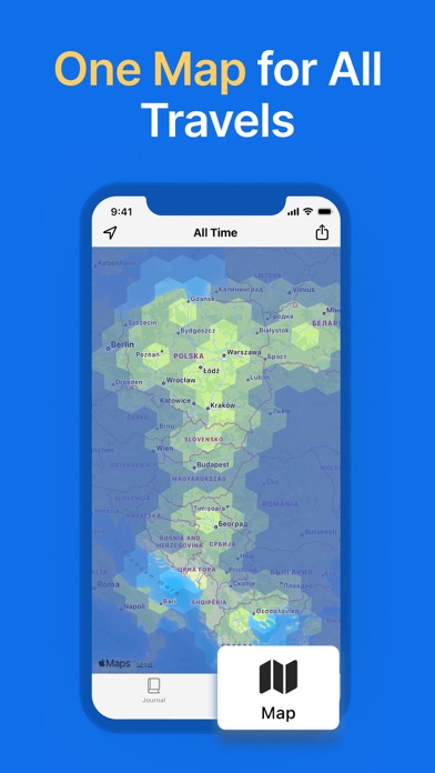 Been & Done Travel Journal Map screenshot 5