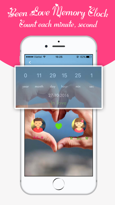 Been Love Memory -Love Counter screenshot 1