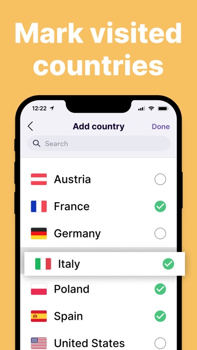 been: track visited countries screenshot 3