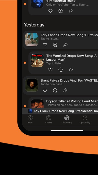 BEEPR - Real Time Music Alerts screenshot 5
