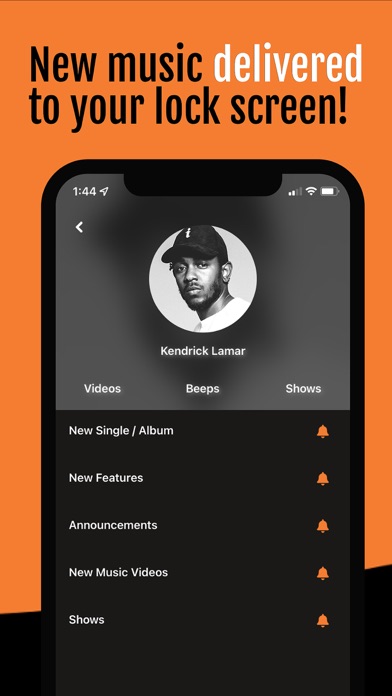 BEEPR - Real Time Music Alerts screenshot 3