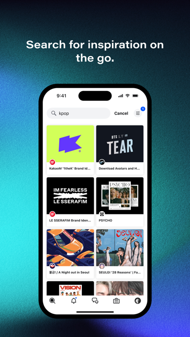 Behance – Creative Portfolios screenshot 1
