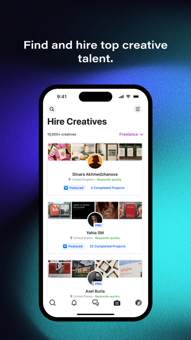 Behance – Creative Portfolios screenshot 2