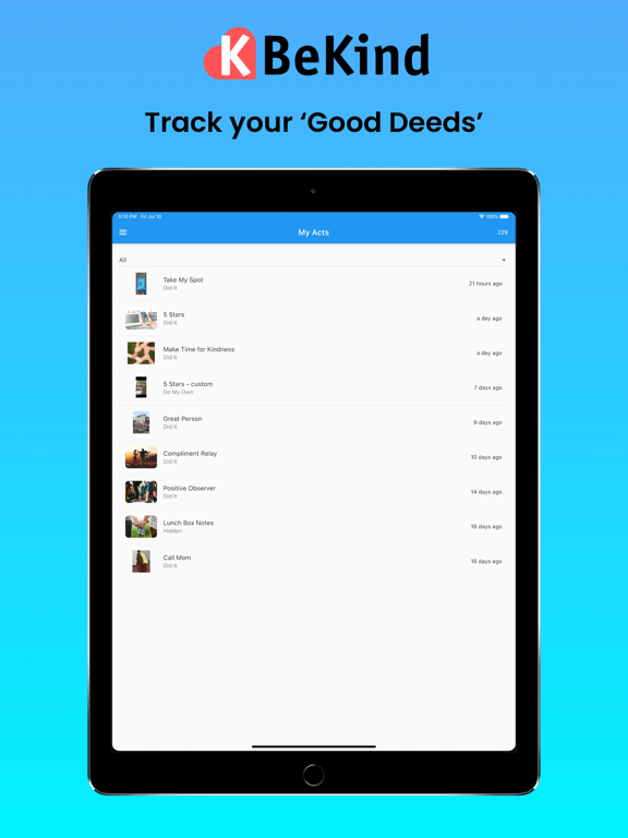 BeKind: Acts of Kindness Ideas screenshot 5