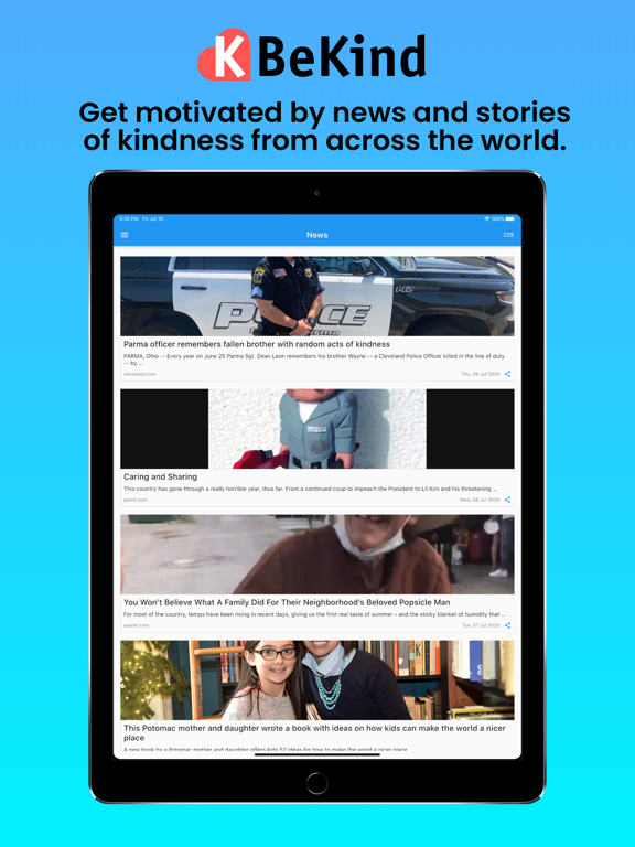 BeKind: Acts of Kindness Ideas screenshot 1